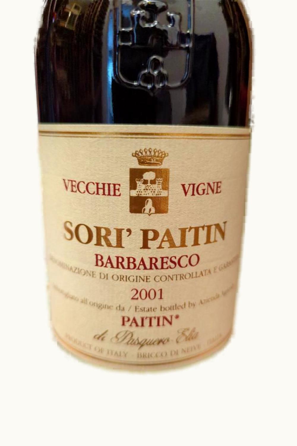 Paitin di Pasquero Elia Sori Vecchie Vigne DOCG Barbaresco, 2001