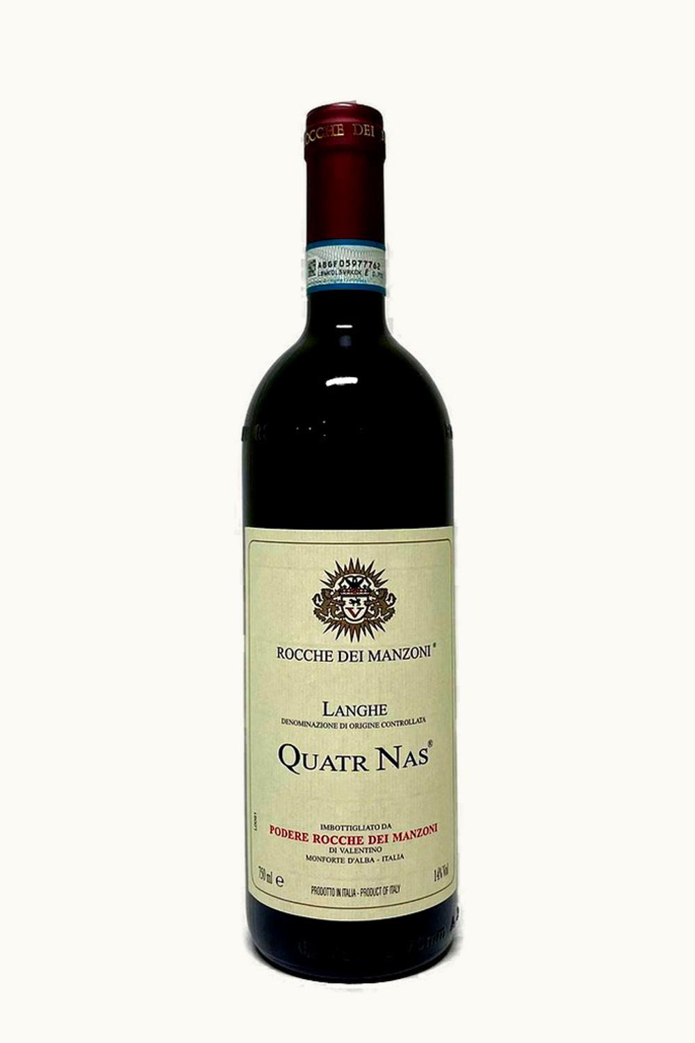 Podere Rocche dei Manzoni Podere Rocche dei Manzoni Quatro Nas Rosso Langhe, 2001