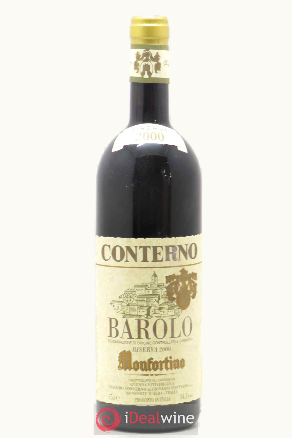 Giacomo Conterno Giacomo Conterno Monfortino Riserva DOCG Barolo, 2000