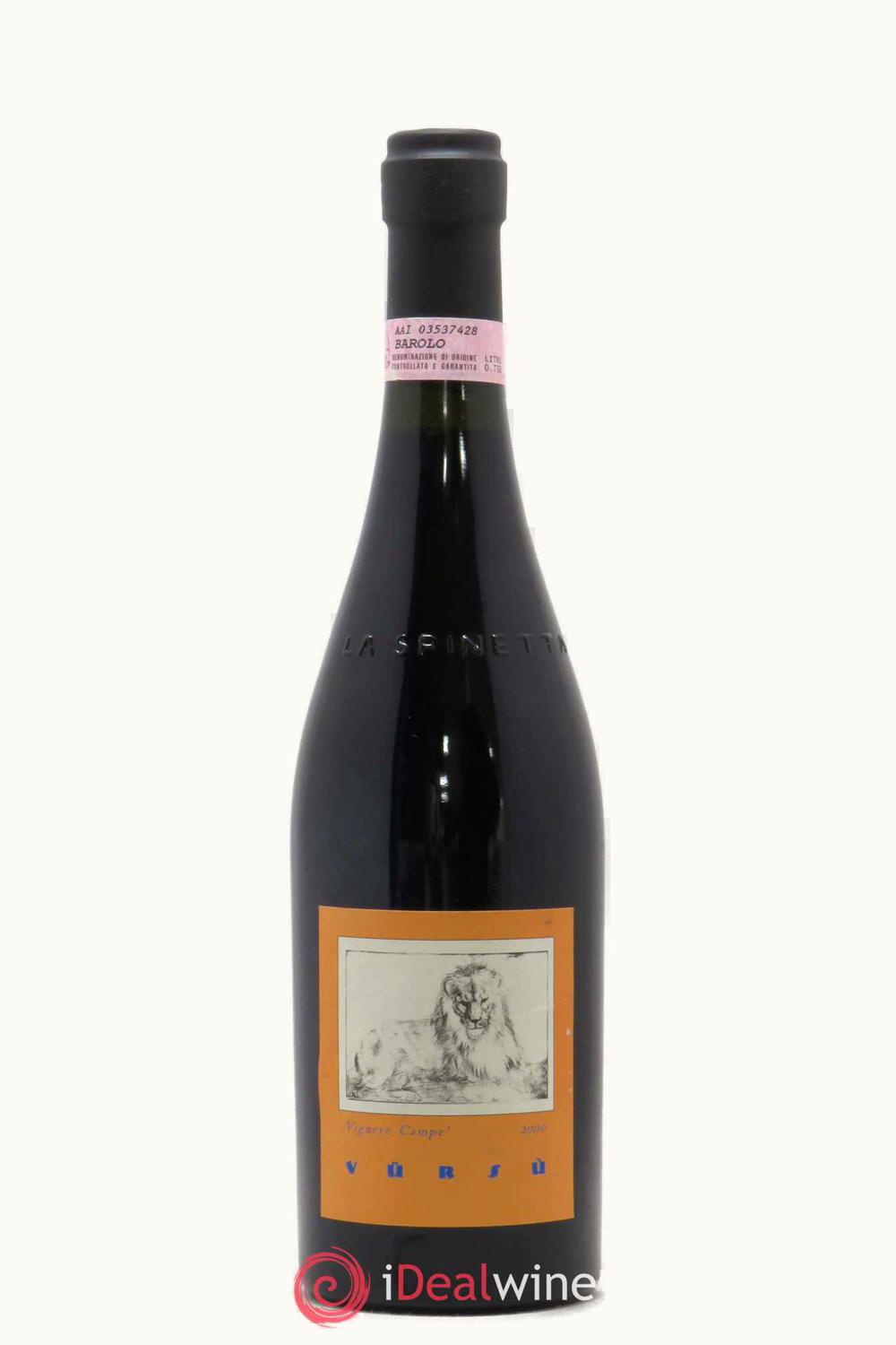 La Spinetta La Spinetta Vursu Vigneto Campe DOCG Barolo, 2000