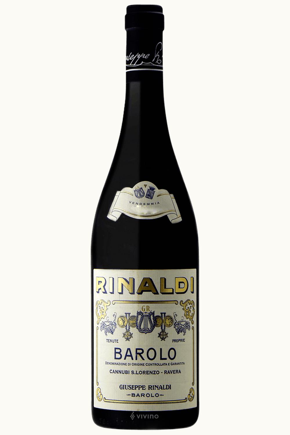 Giuseppe Rinaldi Giuseppe Rinaldi Cannubi, St. Lorenzo, Ravera DOCG Barolo, 2000