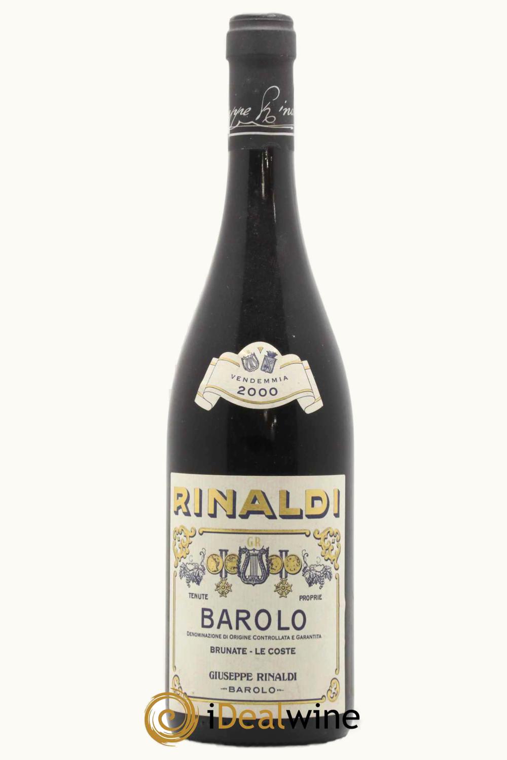 Giuseppe Rinaldi Giuseppe Rinaldi Brunate, Le Coste DOCG Barolo, 2000