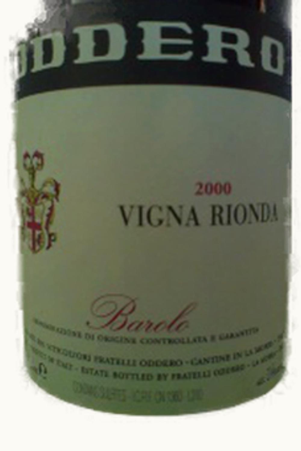 Podere Oddero Podere Oddero VIgna Rionda Riserva DOCG Barolo, 2000