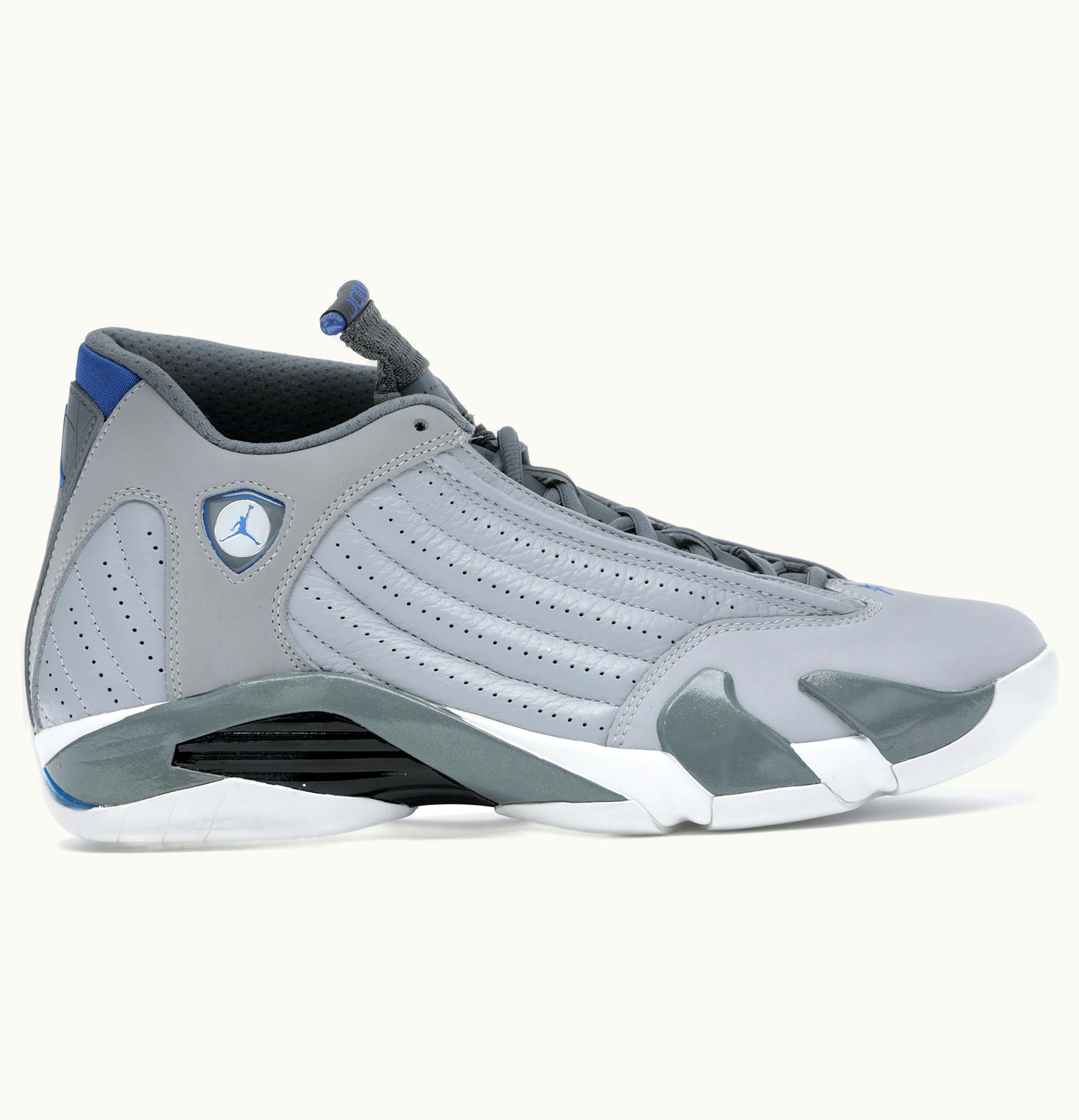 Jordan Air Jordan 14 Retro Wolf Grey Sport Blue