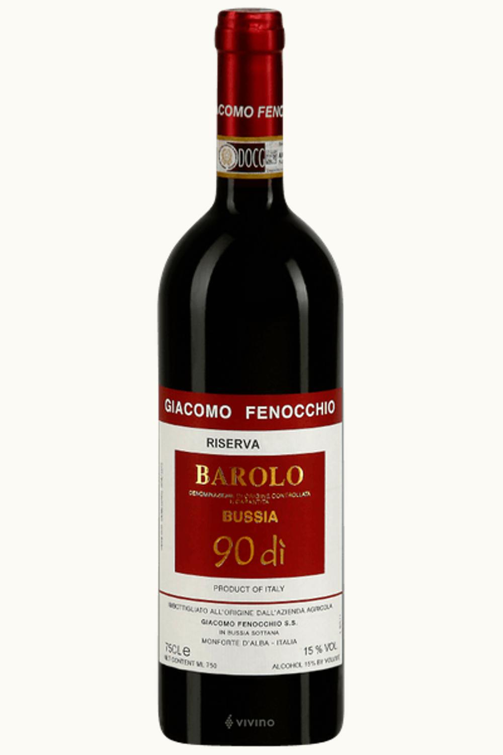 Giacomo Fenocchio 90 di Bussia Riserva DOCG Barolo, 2000