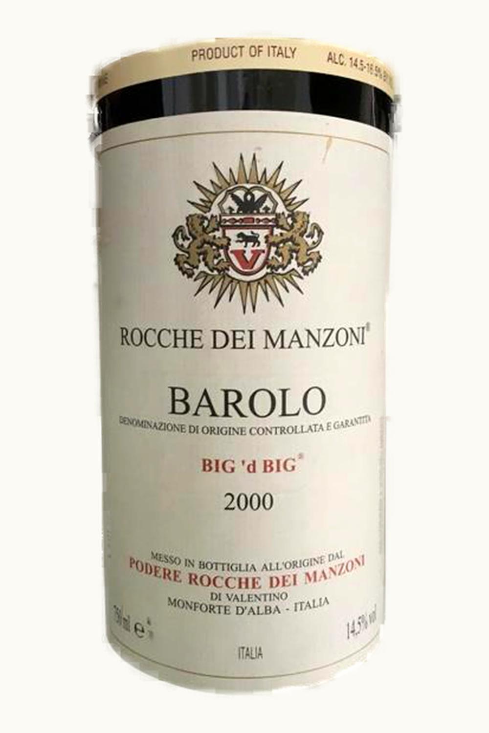 Podere Rocche dei Manzoni Podere Rocche dei Manzoni Big d DOCG Barolo, 2000