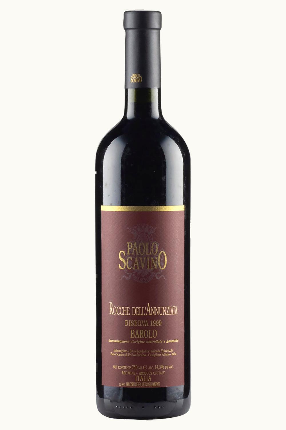 Paolo Scavino Paolo Scavino Rocche dell'Annunziata Riserva DOCG Barolo, 1999