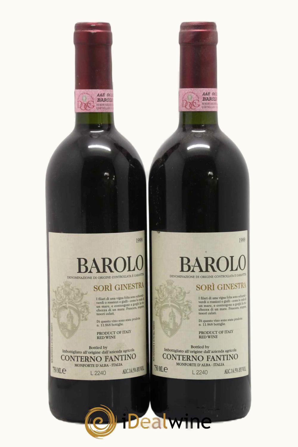 Conterno Fantino Sori Ginestra DOCG Barolo, 1999