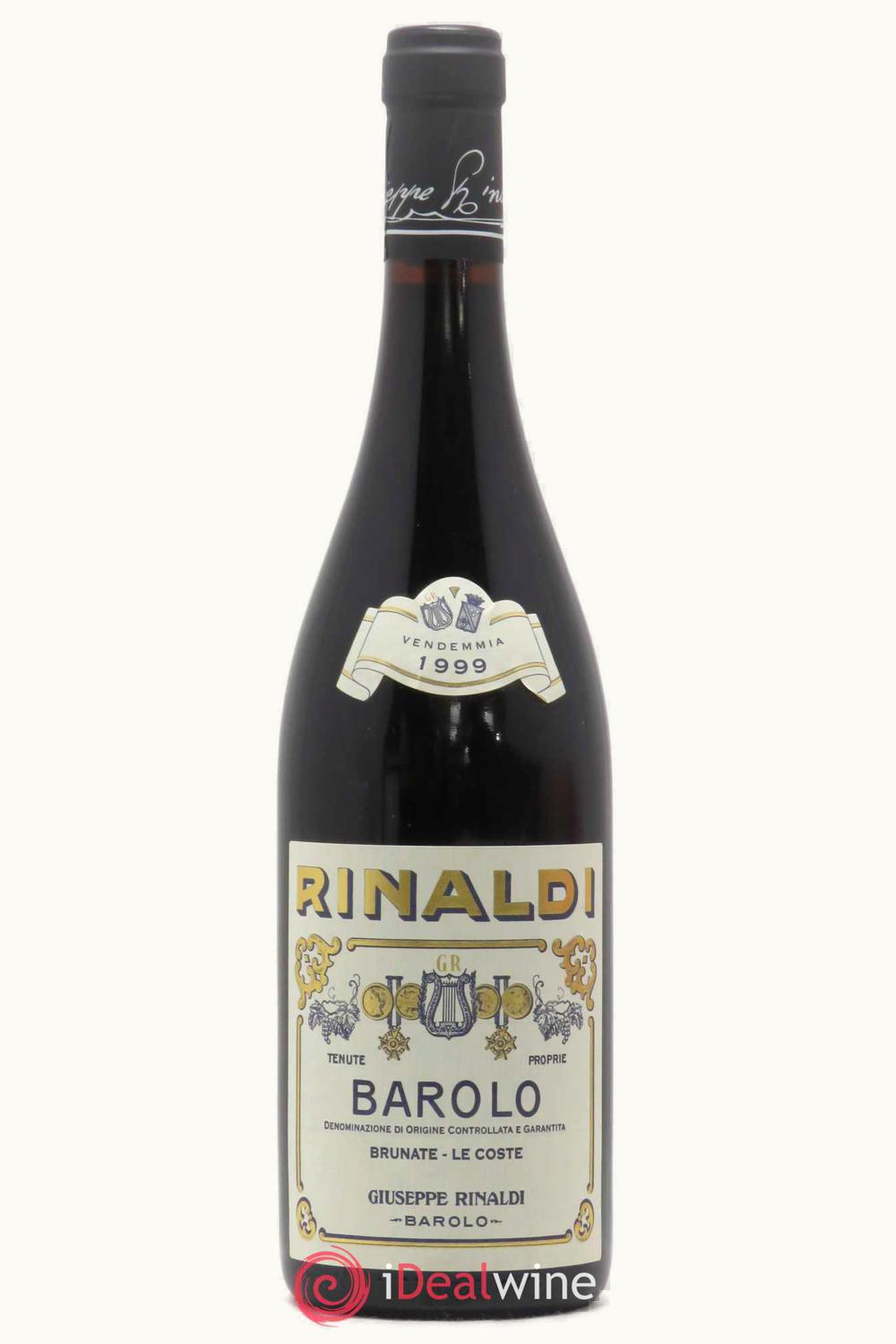 Giuseppe Rinaldi Giuseppe Rinaldi Brunate Le Coste DOCG Barolo, 1999