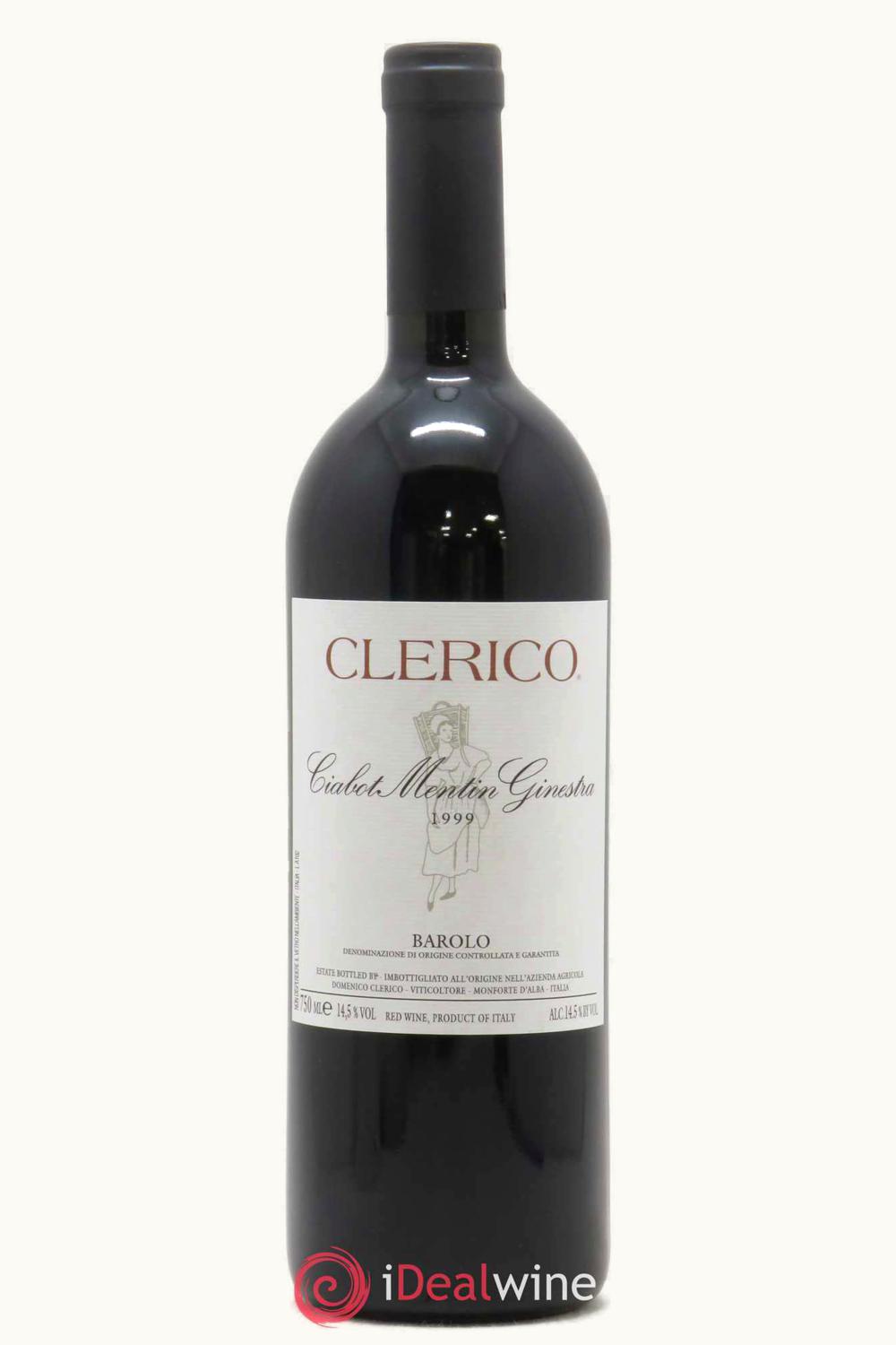 Domenico Clerico Domenico Clerico Ciabot Mentin Ginestra DOCG Barolo, 1999