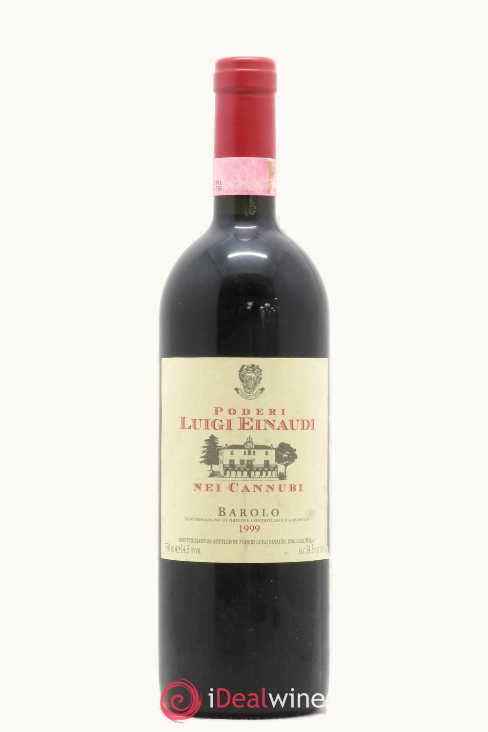 Podere Luigi Einaudi Podere Luigi Einaudi Nei Cannubi DOCG Barolo, 1999