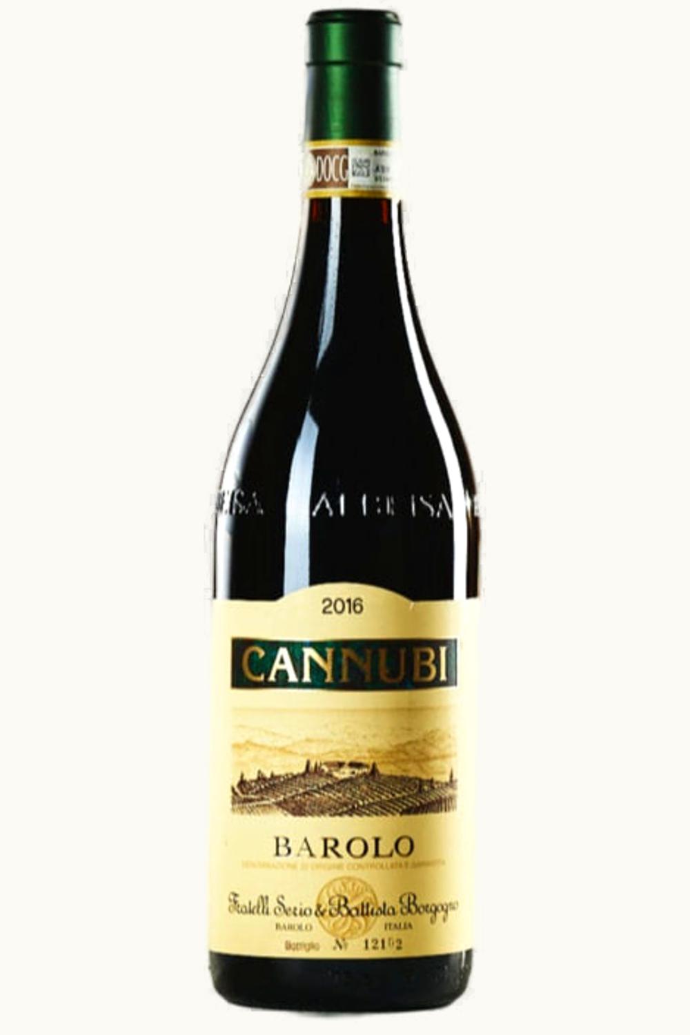 Fratelli Sergio Batista Borgogno Fratelli Sergio Batista Borgogno Cannubi Riserva DOCG Barolo, 1999