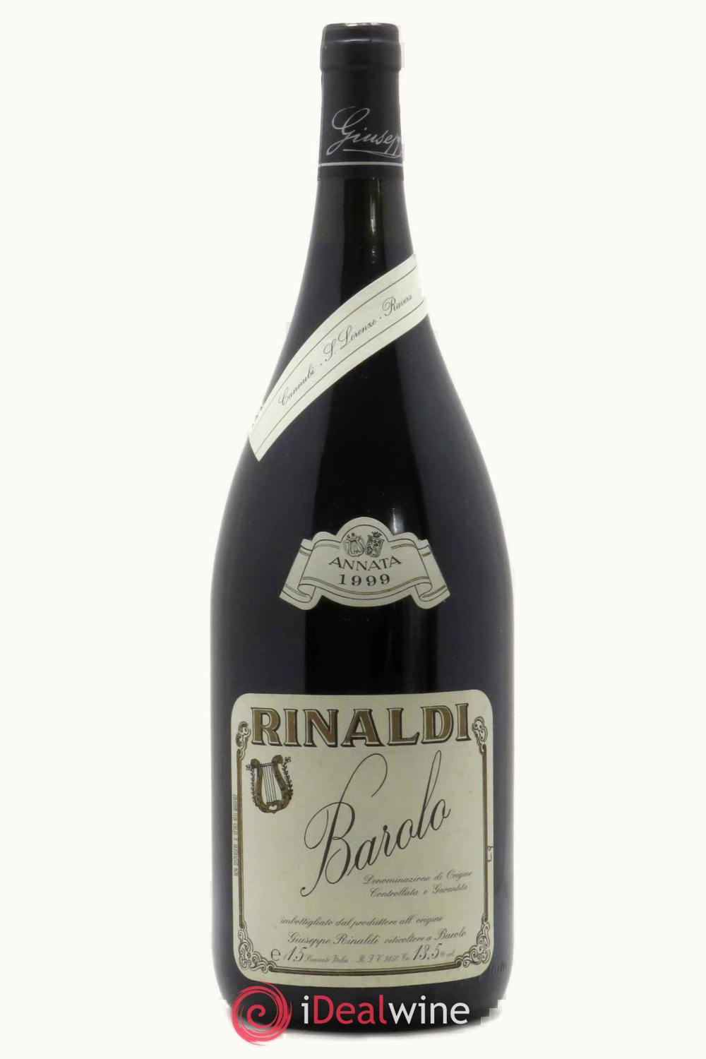 Giuseppe Rinaldi Giuseppe Rinaldi Cannubi San Lorenzo Ravera DOCG Barolo, 1999