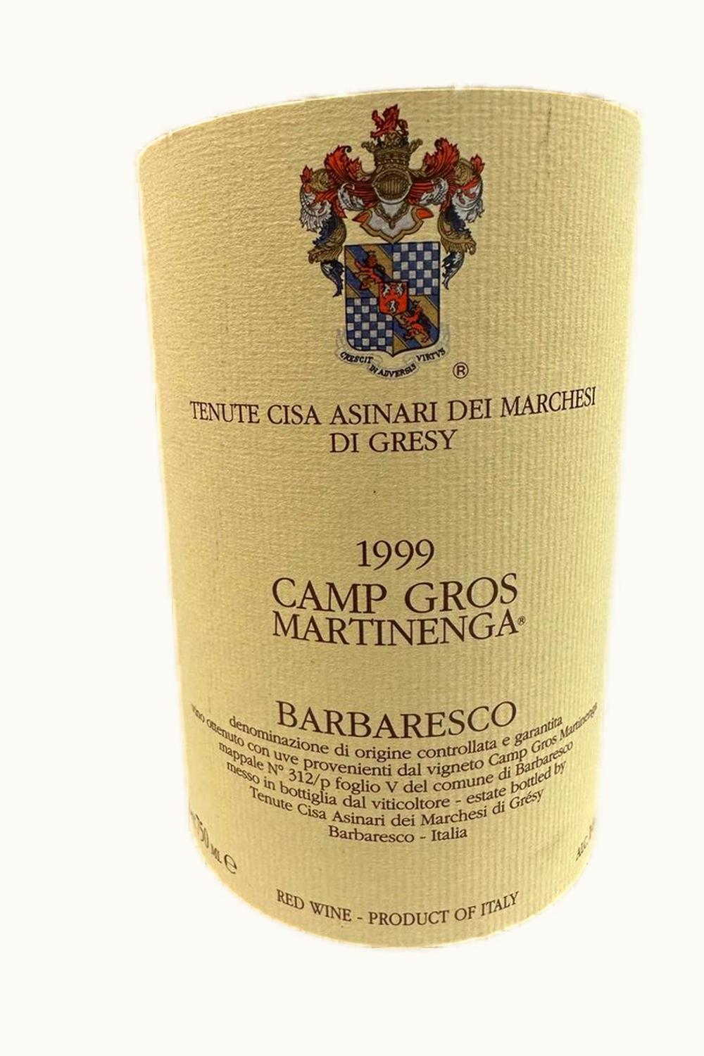 Tenute Cisa Asinari Tenute Cisa Asinari Camp Gros Martinenga DOCG Barbaresco, 1999