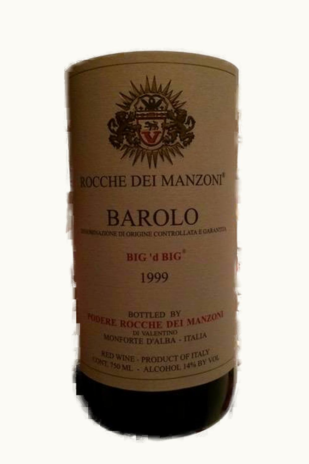 Podere Rocche dei Manzoni Podere Rocche dei Manzoni Big d' DOCG Barolo, 1999