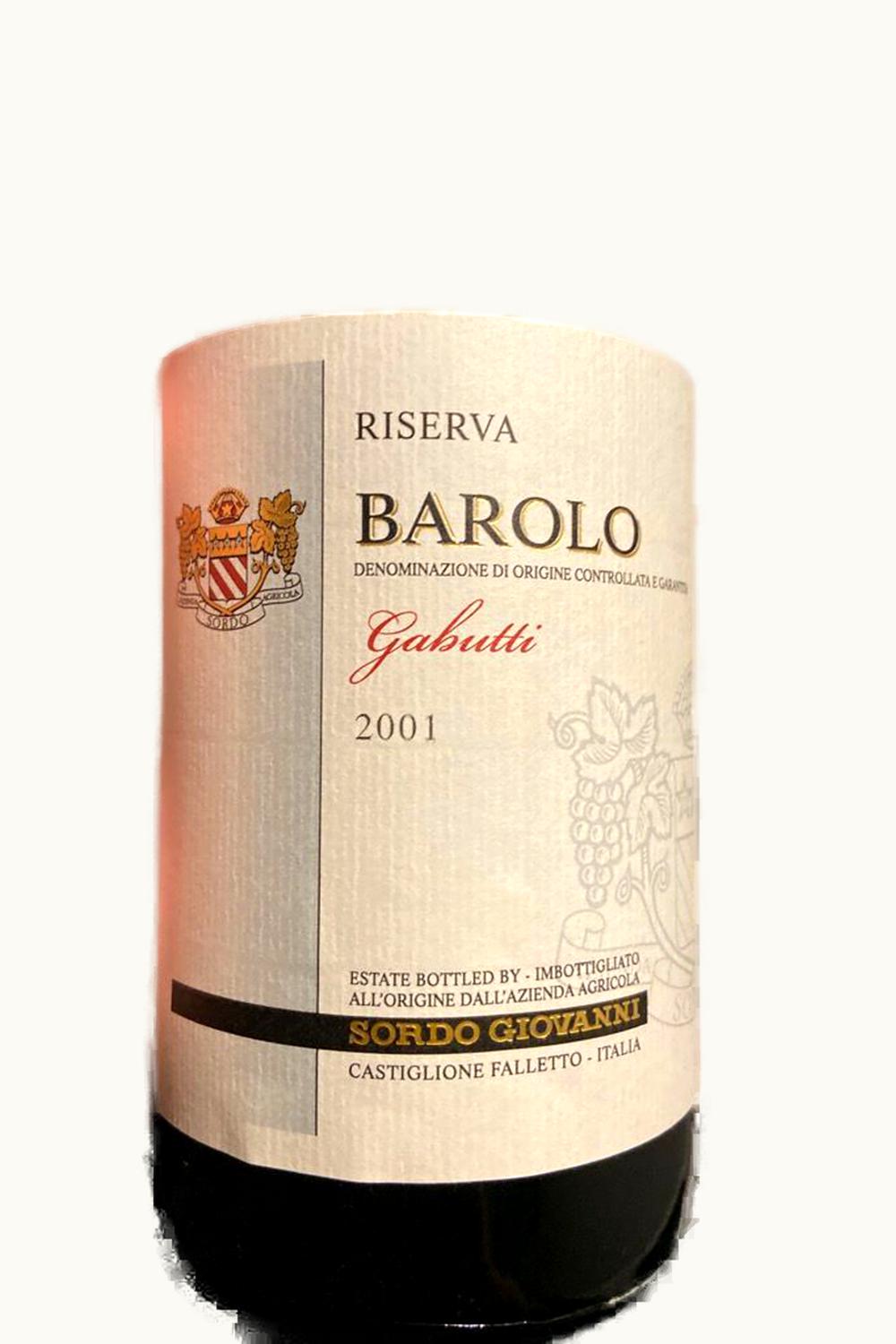 Giovanni Sordo Sori Gabutti Riserva DOCG Barolo, 1999