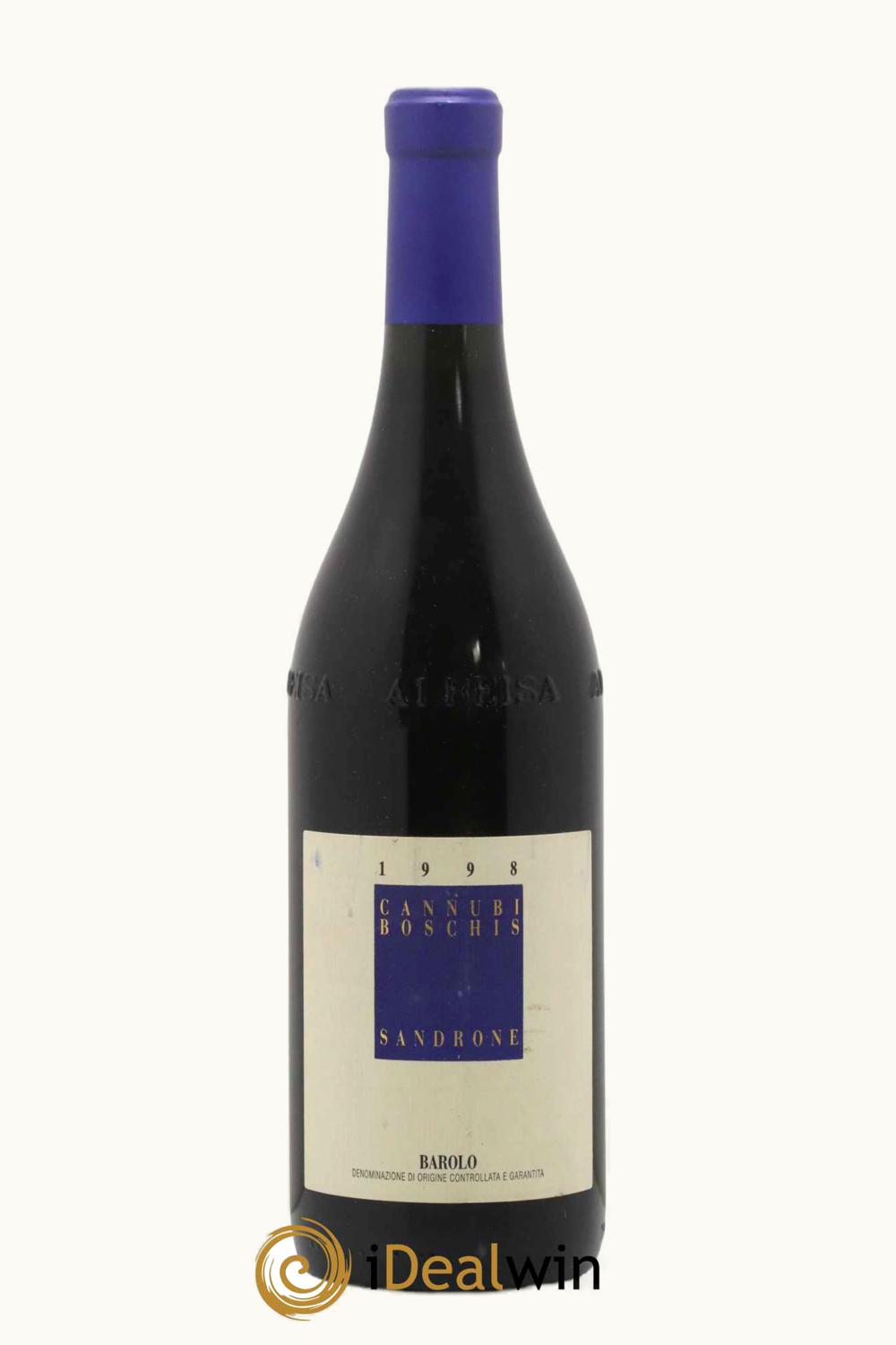 Luciano Sandrone Aleste Cannubi Boschis DOCG, 1998