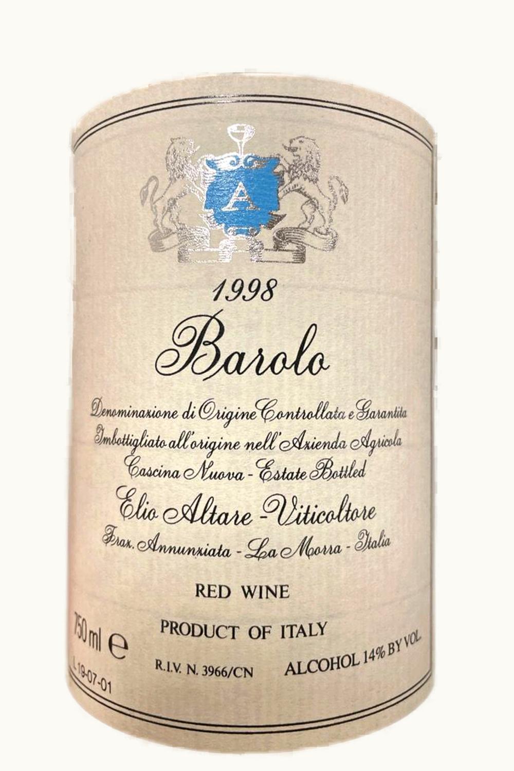 Elio Altare Elio Altare Vigneto Arborina DOCG Barolo, 1998