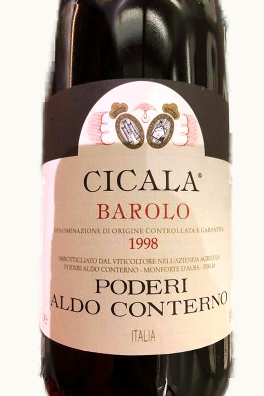 Podere Aldo Conterno Podere Aldo Conterno Bussia Cicala DOCG Barolo, 1998