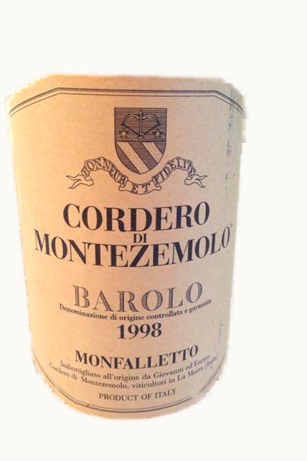 Cordero di Montezemolo Cordero di Montezemolo Monfalletto DOCG Barolo, 1998