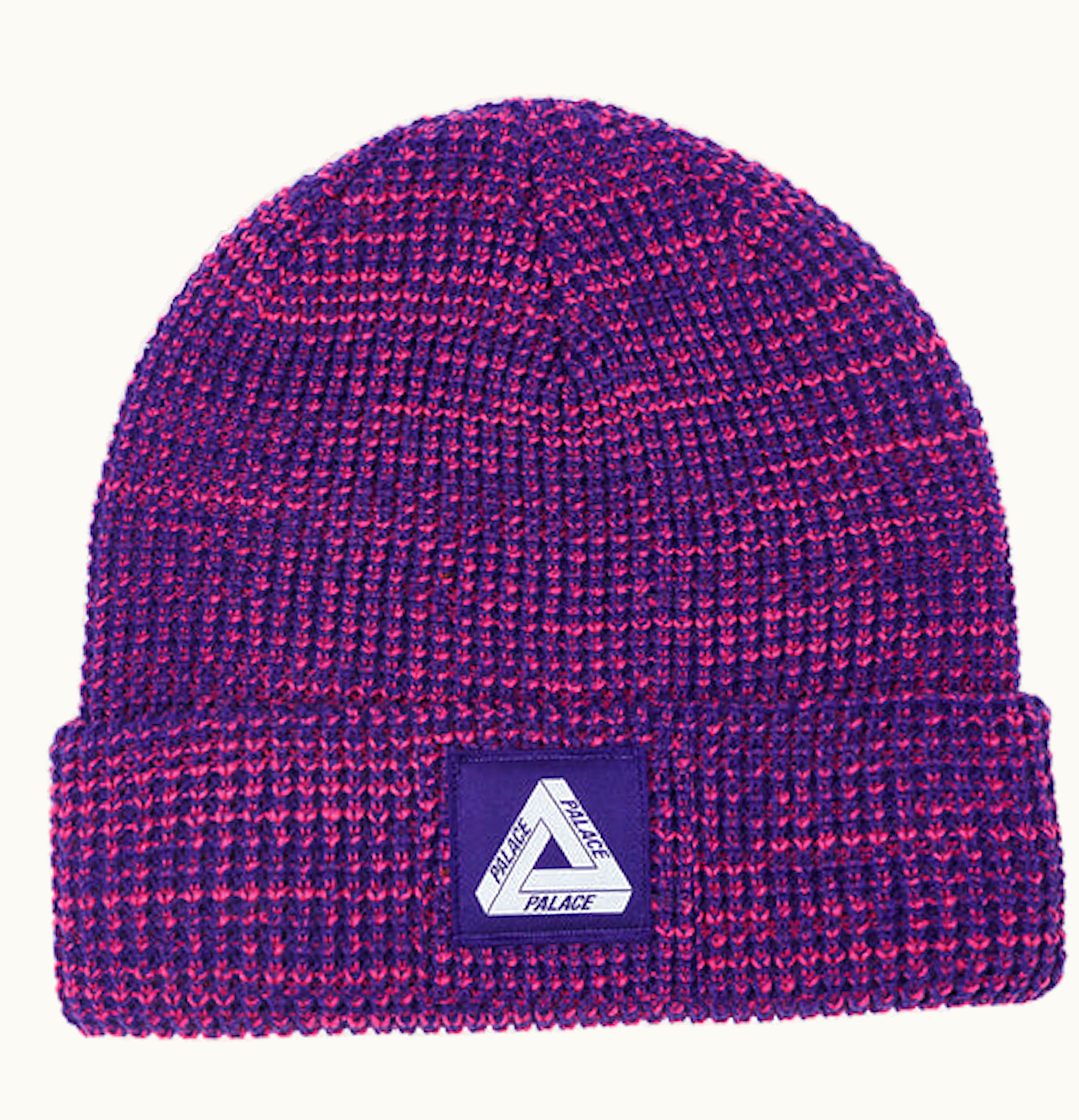Palace Palace Tri Freg Patch Beanie Purple