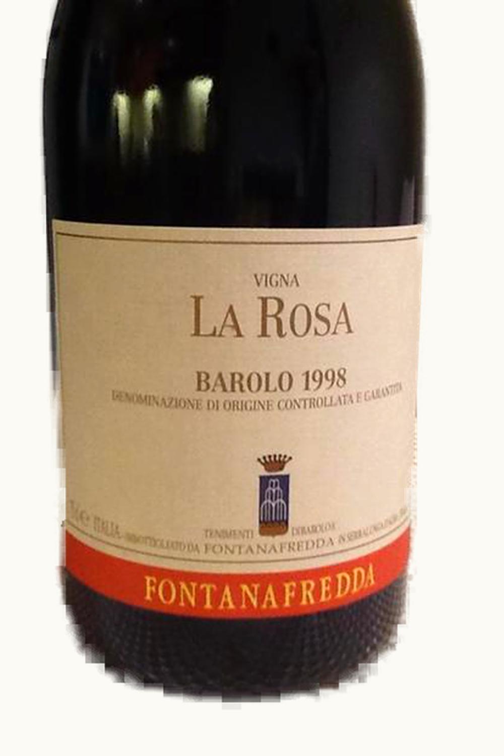 Fontanafredda Fontanafredda VIgna La Rosa DOCG Barolo, 1998