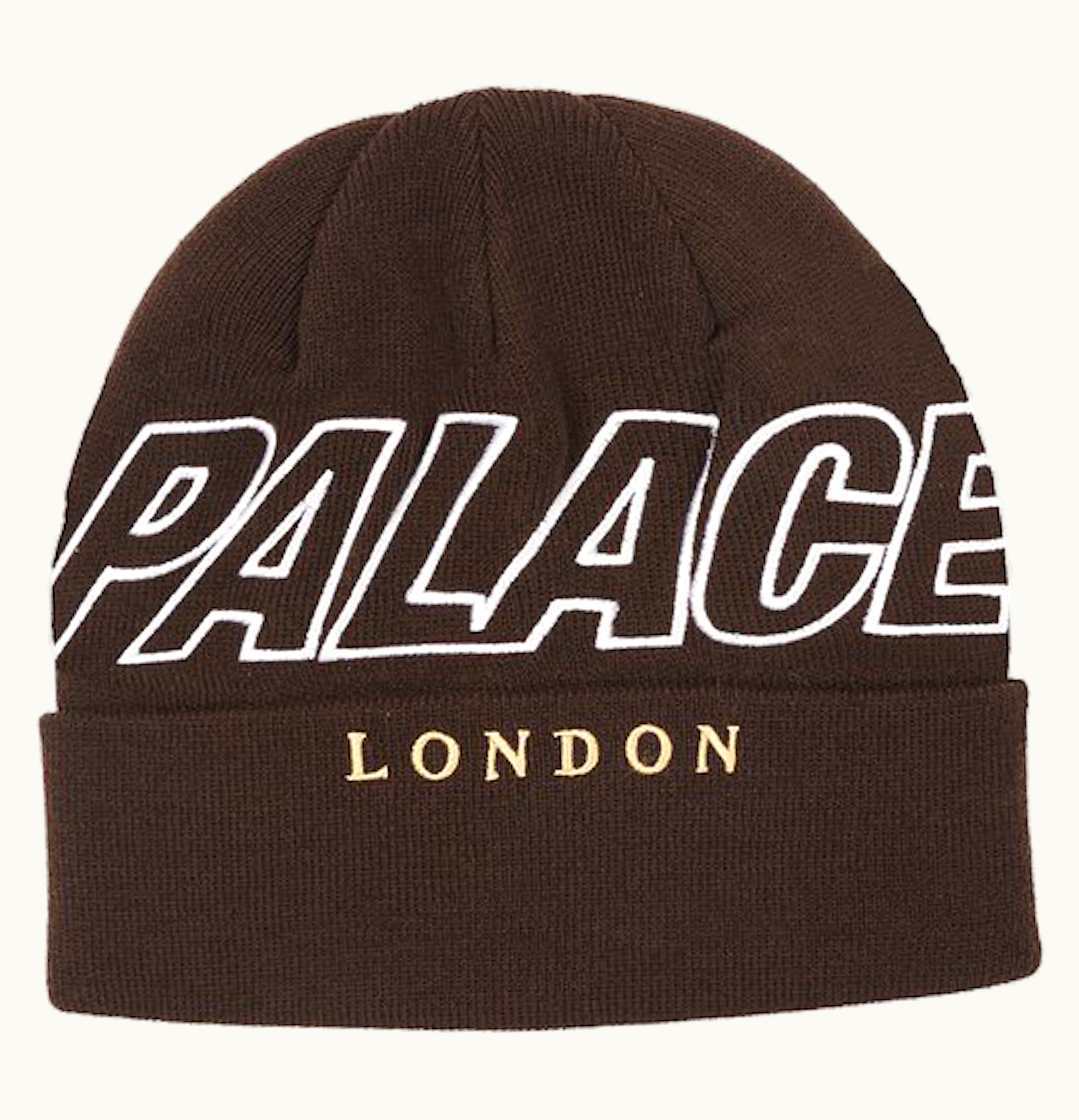 Palace Palace P London Beanie Brown