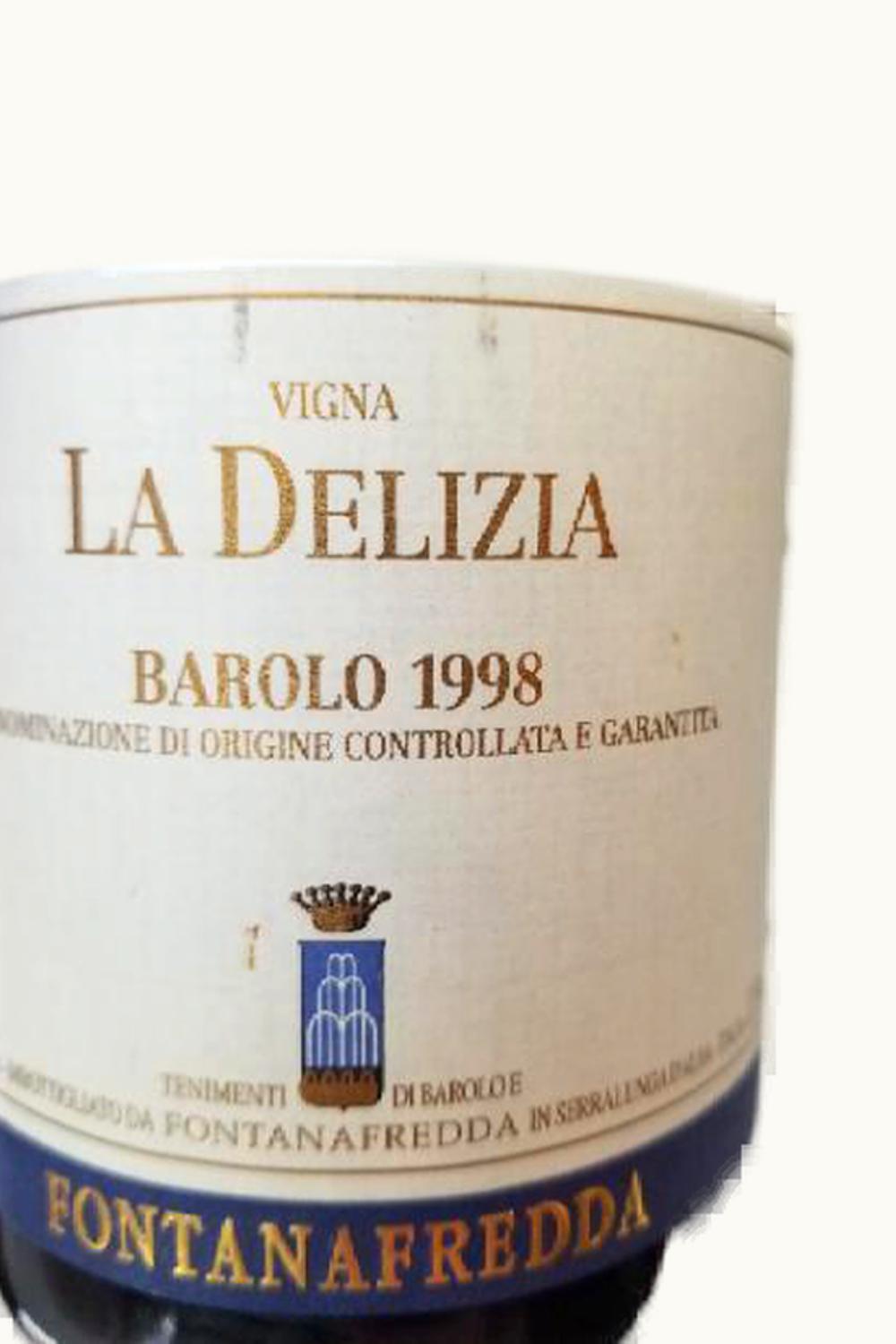 Fontanafredda Fontanafredda Lazzarito VIgna La Delizia DOCG Barolo, 1998