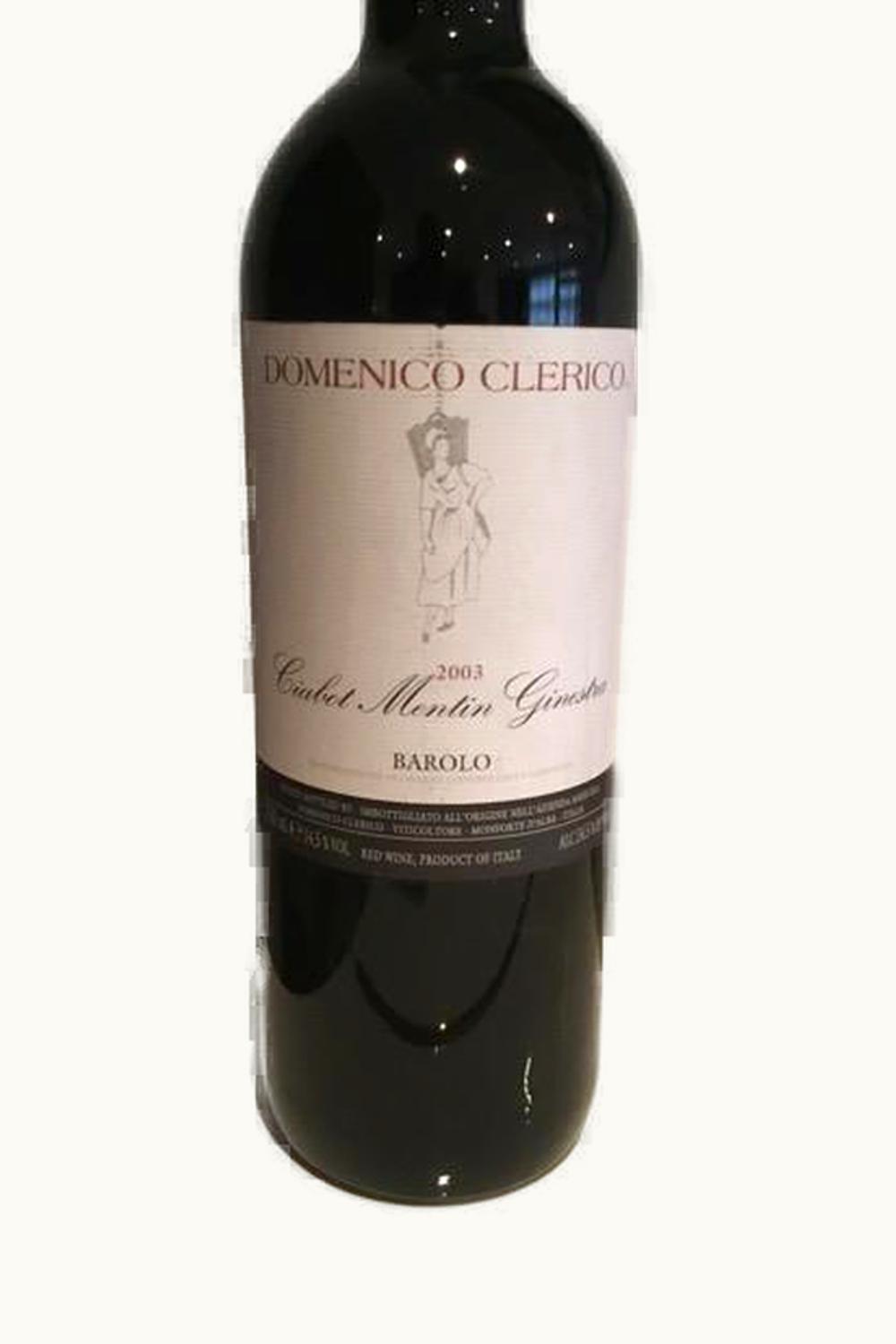 Domenico Clerico Ciabot Mentin Ginestra DOCG Barolo, 1997