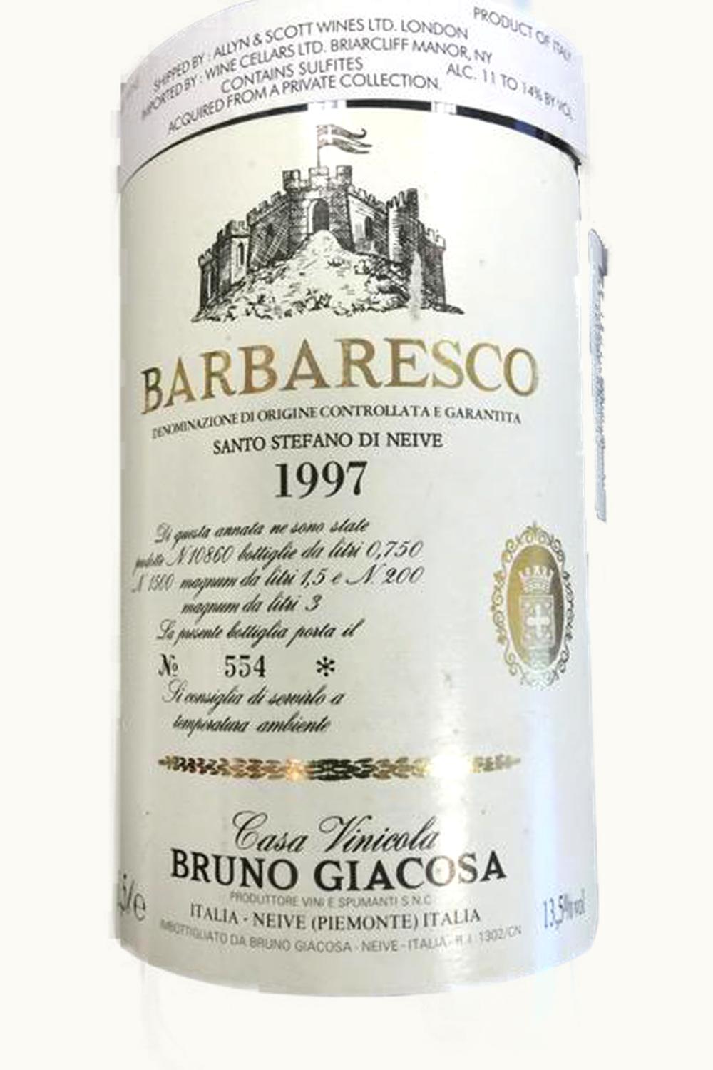 Bruno Giacosa Bruno Giacosa Albesani Santo Stefano DOCG Barbaresco, 1997