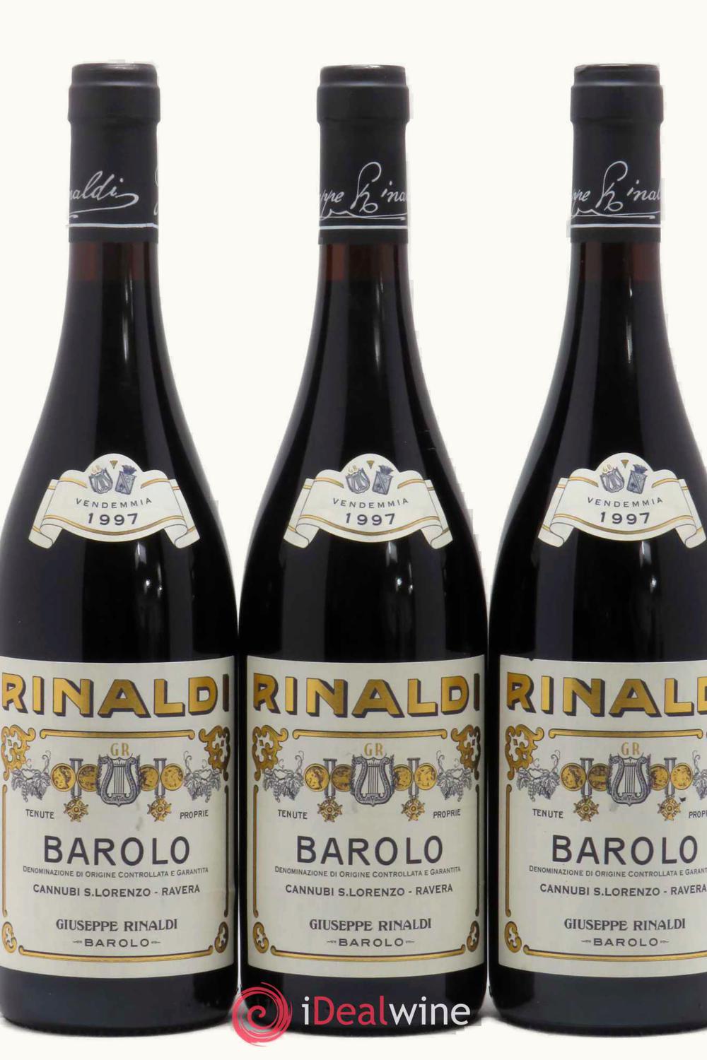 Giuseppe Rinaldi Giuseppe Rinaldi Cannubi San Lorenzo Ravera DOCG Barolo, 1997