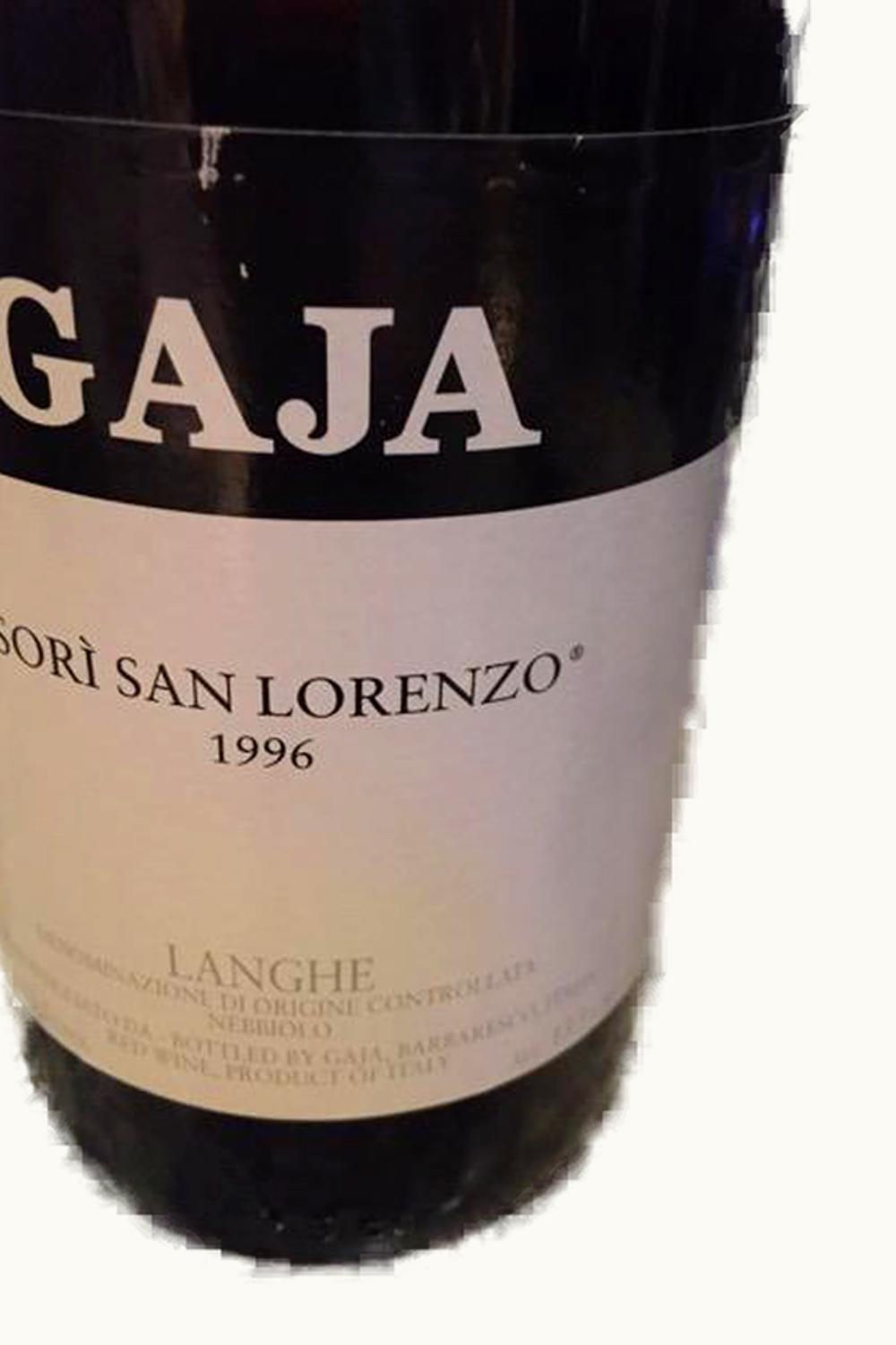 Gaja Sori San Lorenzo Barbaresco Langhe, 1996