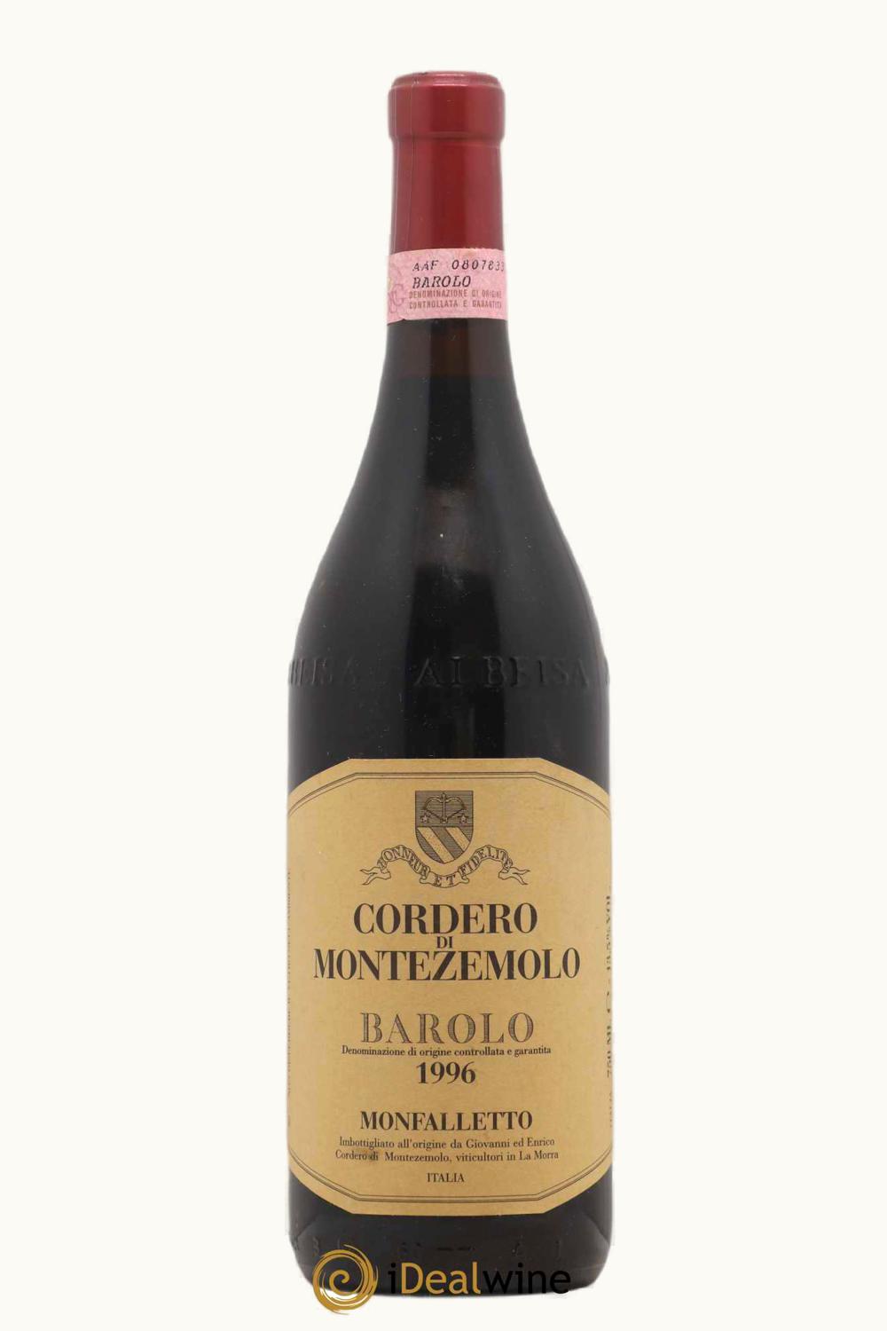 Cordero di Montezemolo Monfalletto DOCG Barolo, 1996