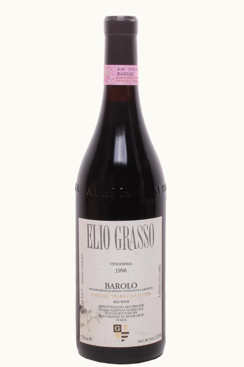 Elio Grasso Ginestra VIgna Casa Maté DOCG Barolo, 1996