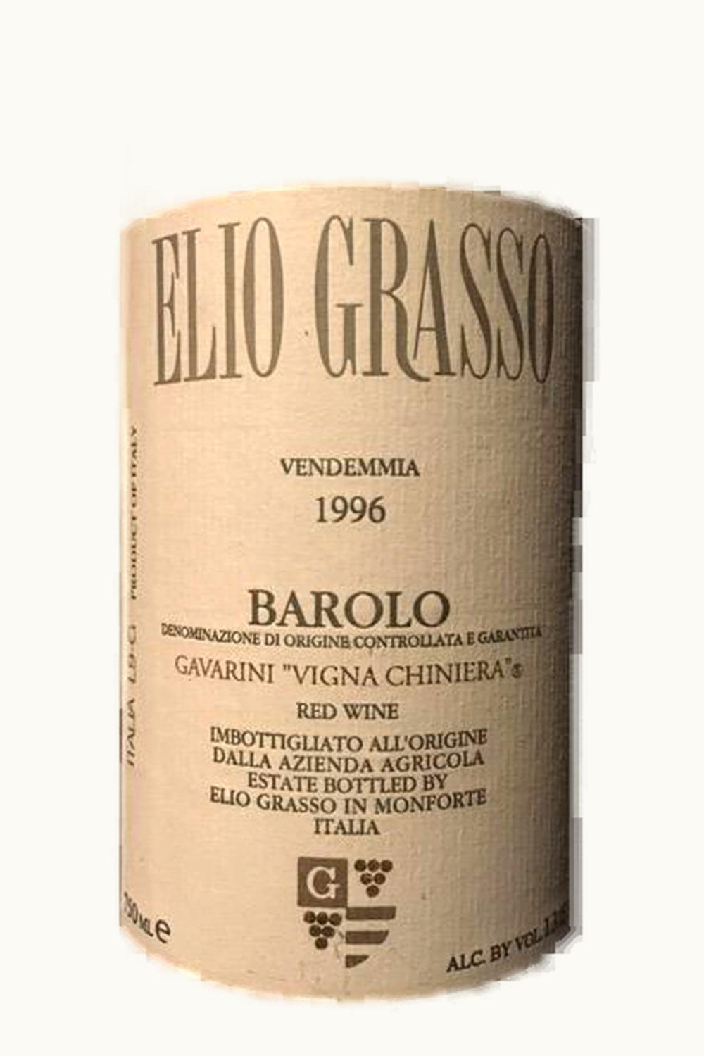 Elio Grasso Gavarini VIgna Chiniera DOCG Barolo, 1996