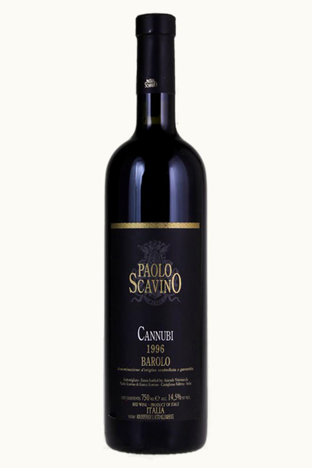 Paolo Scavino Cannubi DOCG Barolo, 1996