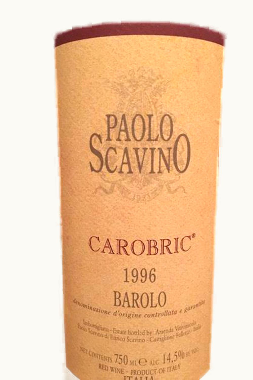Paolo Scavino Carobric DOCG Barolo, 1996