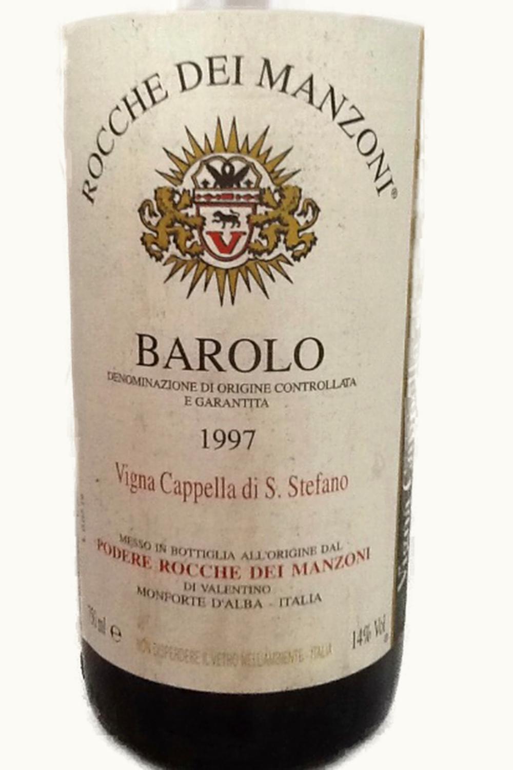 Podere Rocche dei Manzoni VIgna Capella di Santo Stefano DOCG Barolo, 1996