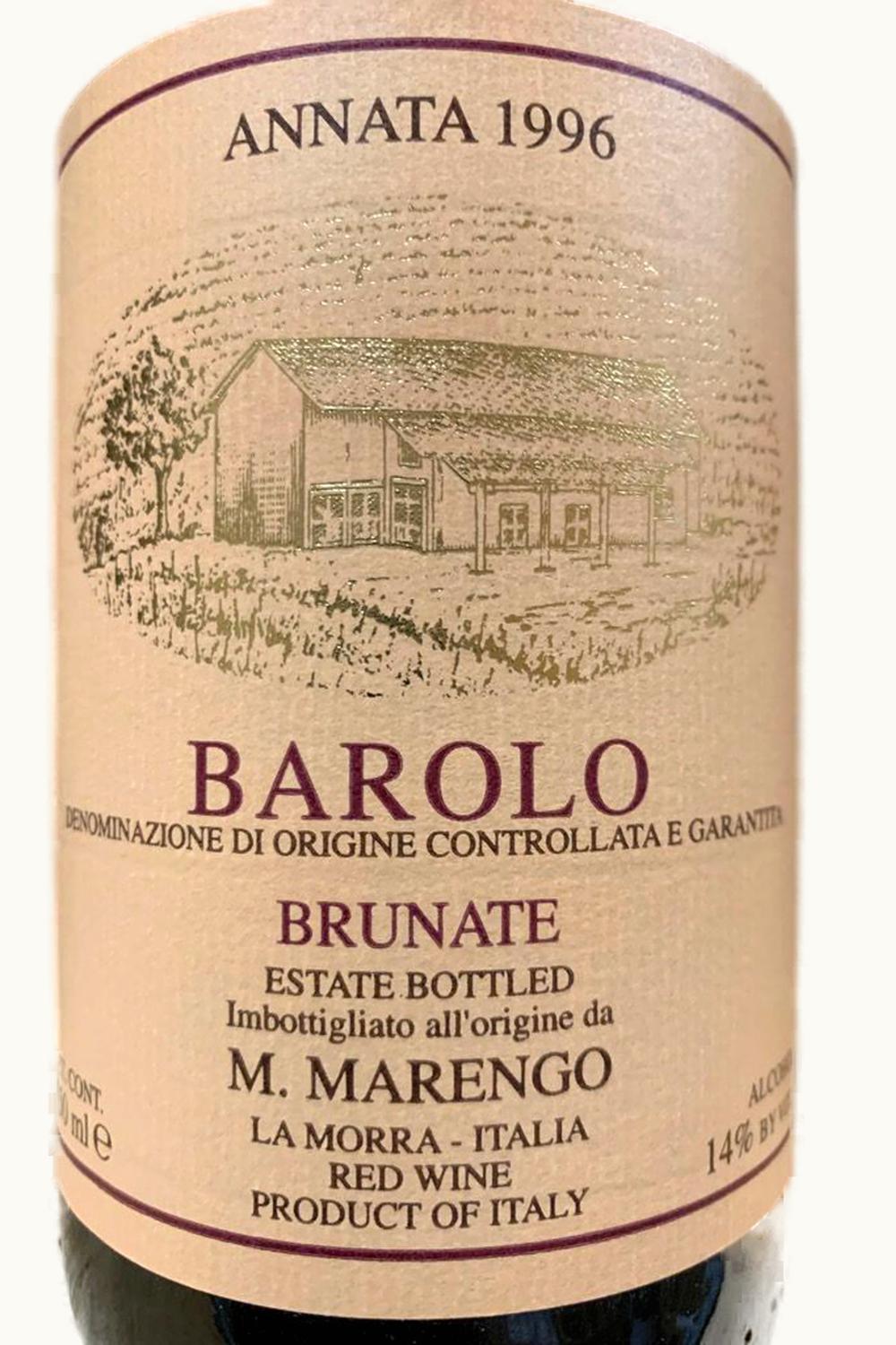 M. Marengo Brunate DOCG Barolo Piemonte Italy, 1996
