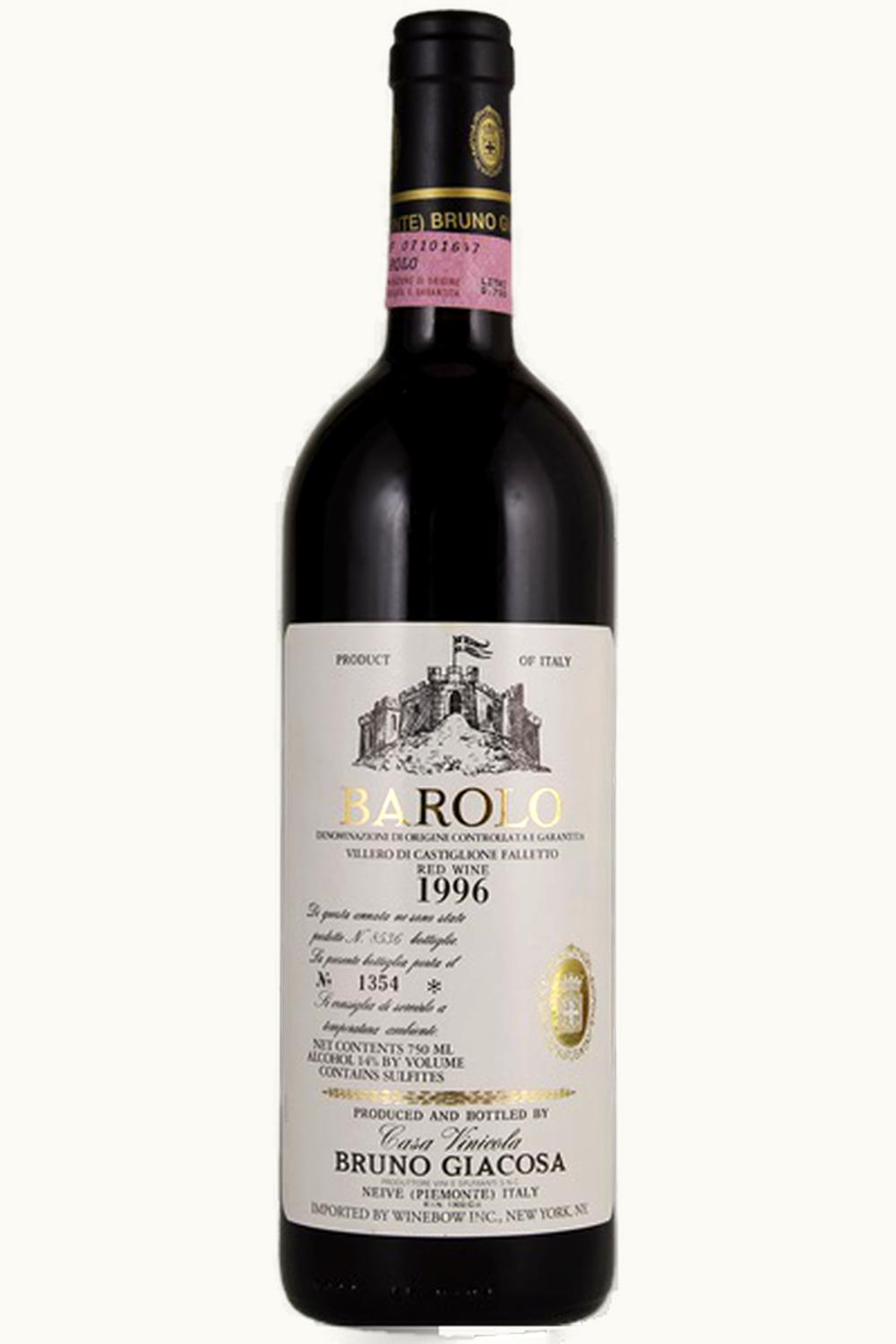 Bruno Giacosa VIllero di Castiglione Falletto DOCG Barolo Piemonte Italy, 1996