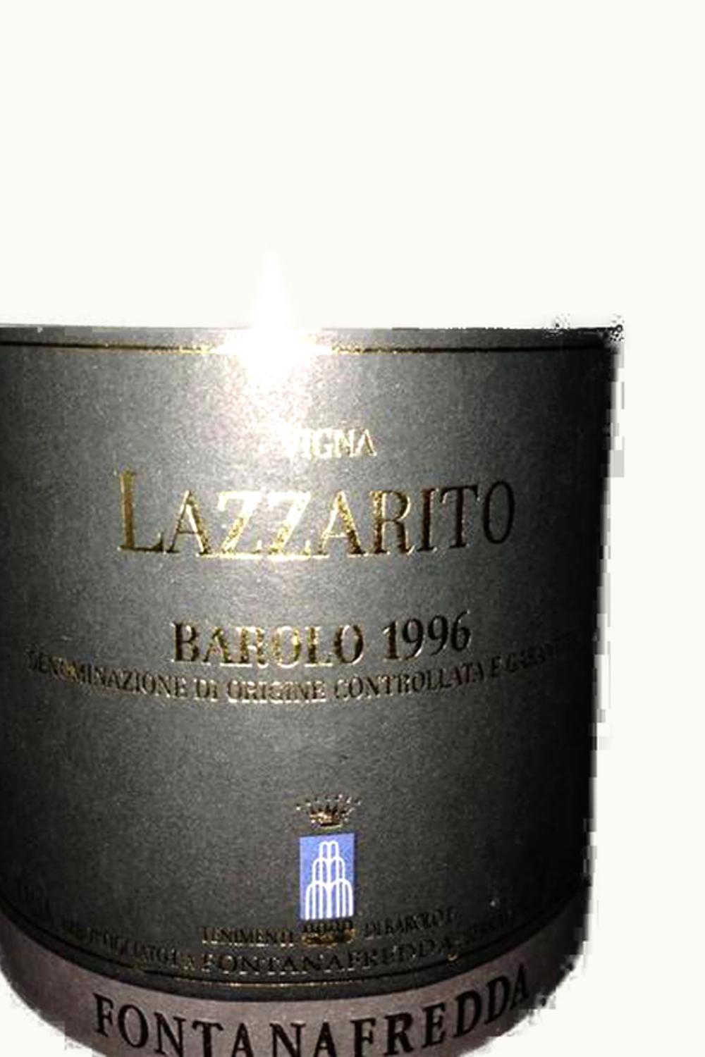 Fontana Fredda Lazzarito VIgna La Delizia DOCG Barolo Piemonte Italy, 1996