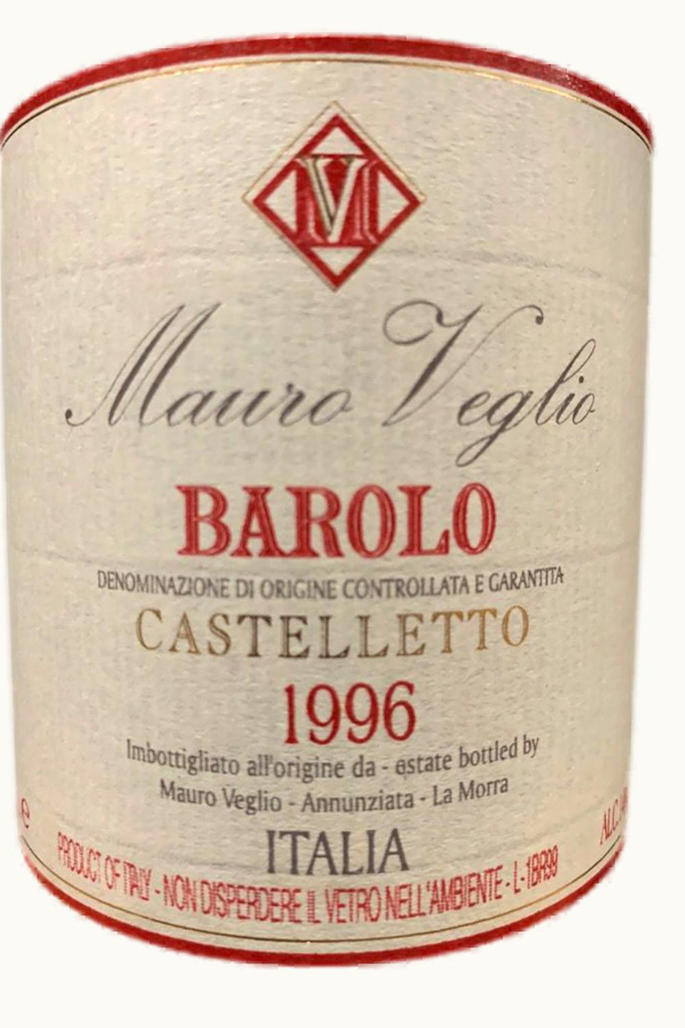 Mauro Veglio Castelletto DOCG Barolo Piemonte Italy, 1996