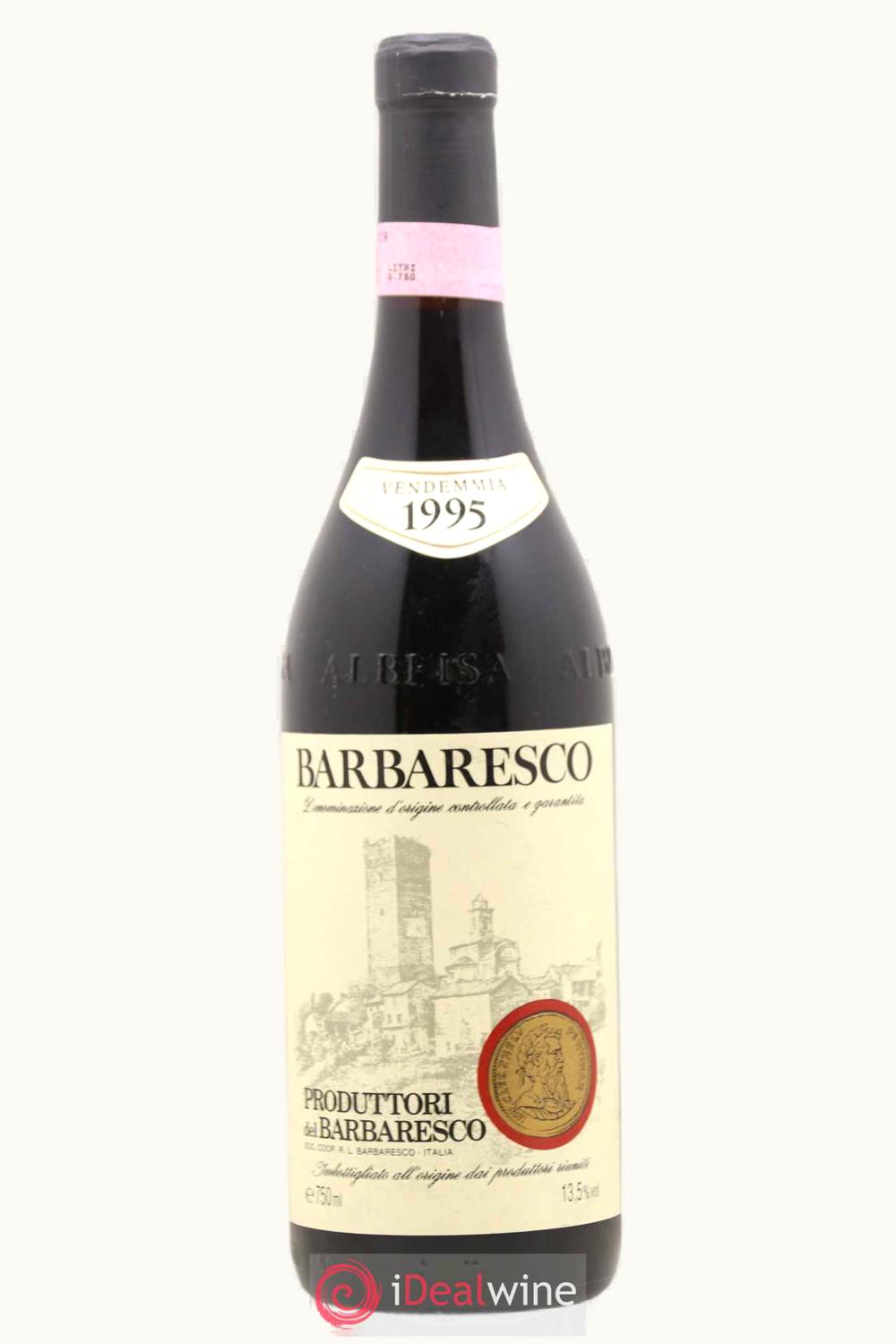 Produttori del Barbaresco DOCG Barbaresco Piemonte Italy, 1995