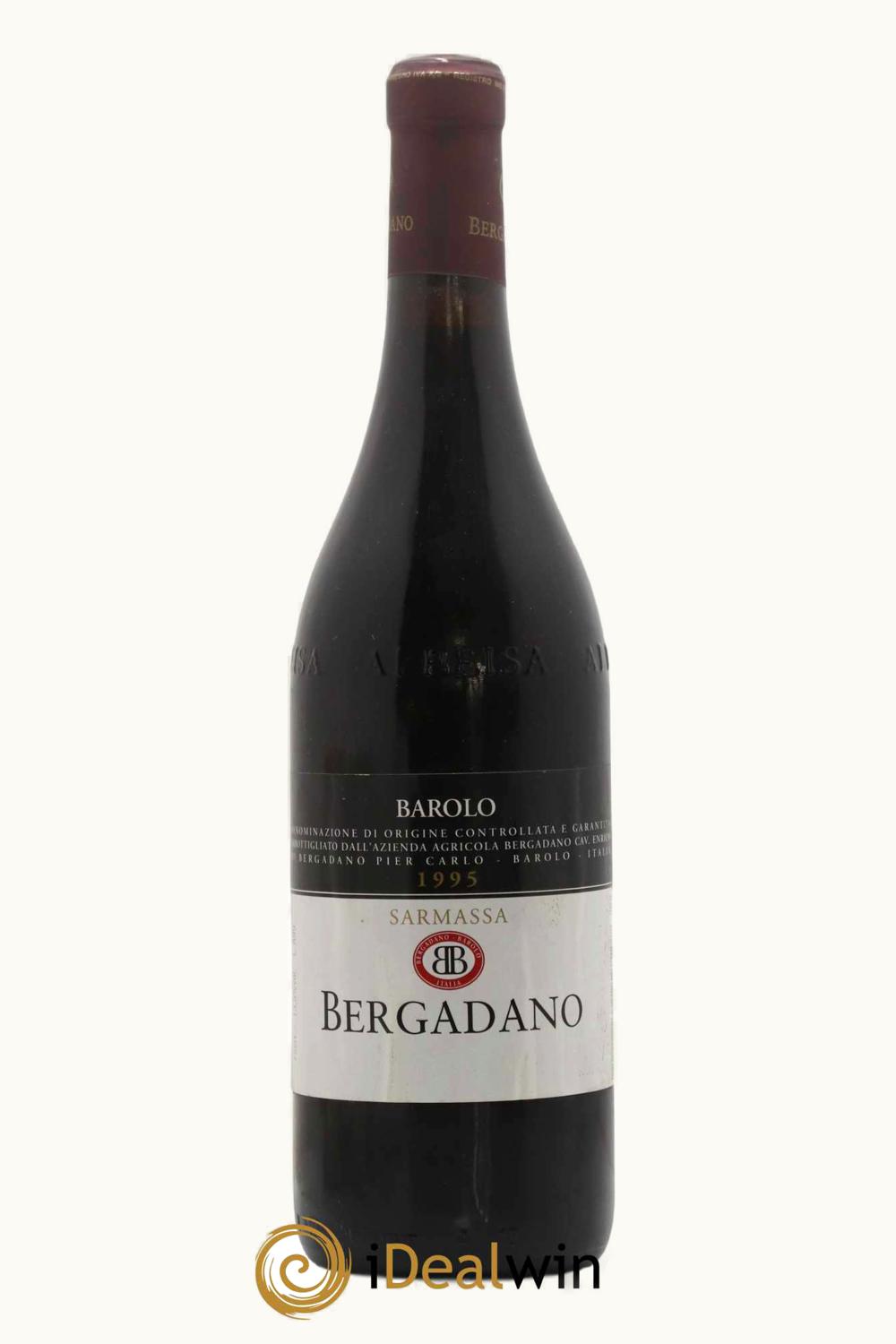 Bergadano Sarmassa DOCG Barolo Piemonte Italy, 1995
