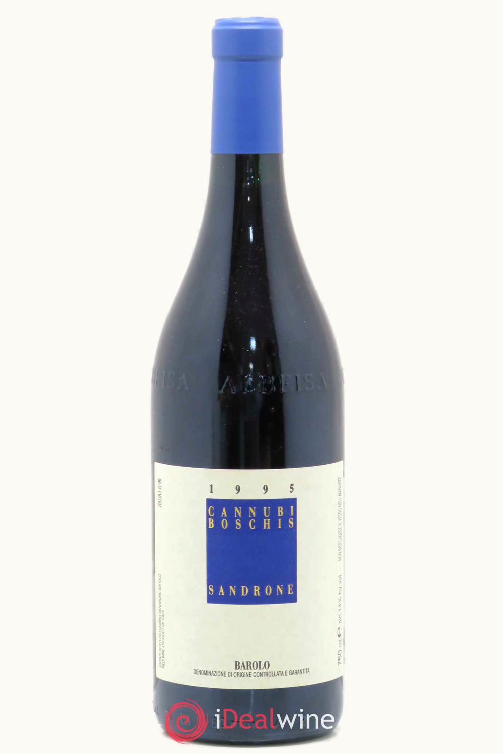 Luciano Sandrone Aleste Cannubi Boschis DOCG Barolo Piemonte Italy, 1995
