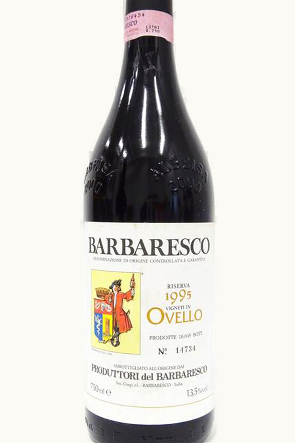 Produttori del Barbaresco Ovello RSRV DOCG Barbaresco Piemonte Italy, 1995