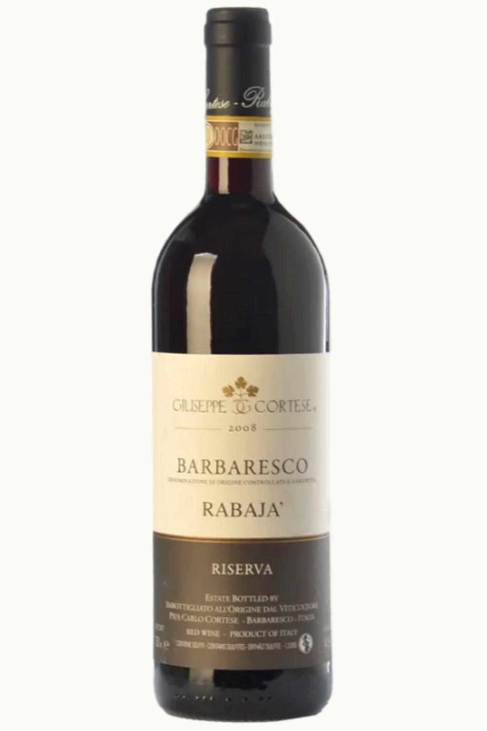 Giuseppe Cortese Rabajà DOCG Barbaresco Piemonte Italy, 1995