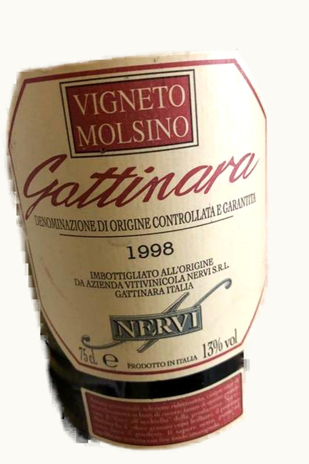 Nervi Conterno VIgna Molsino DOCG Gattinara Piemonte Italy, 1995