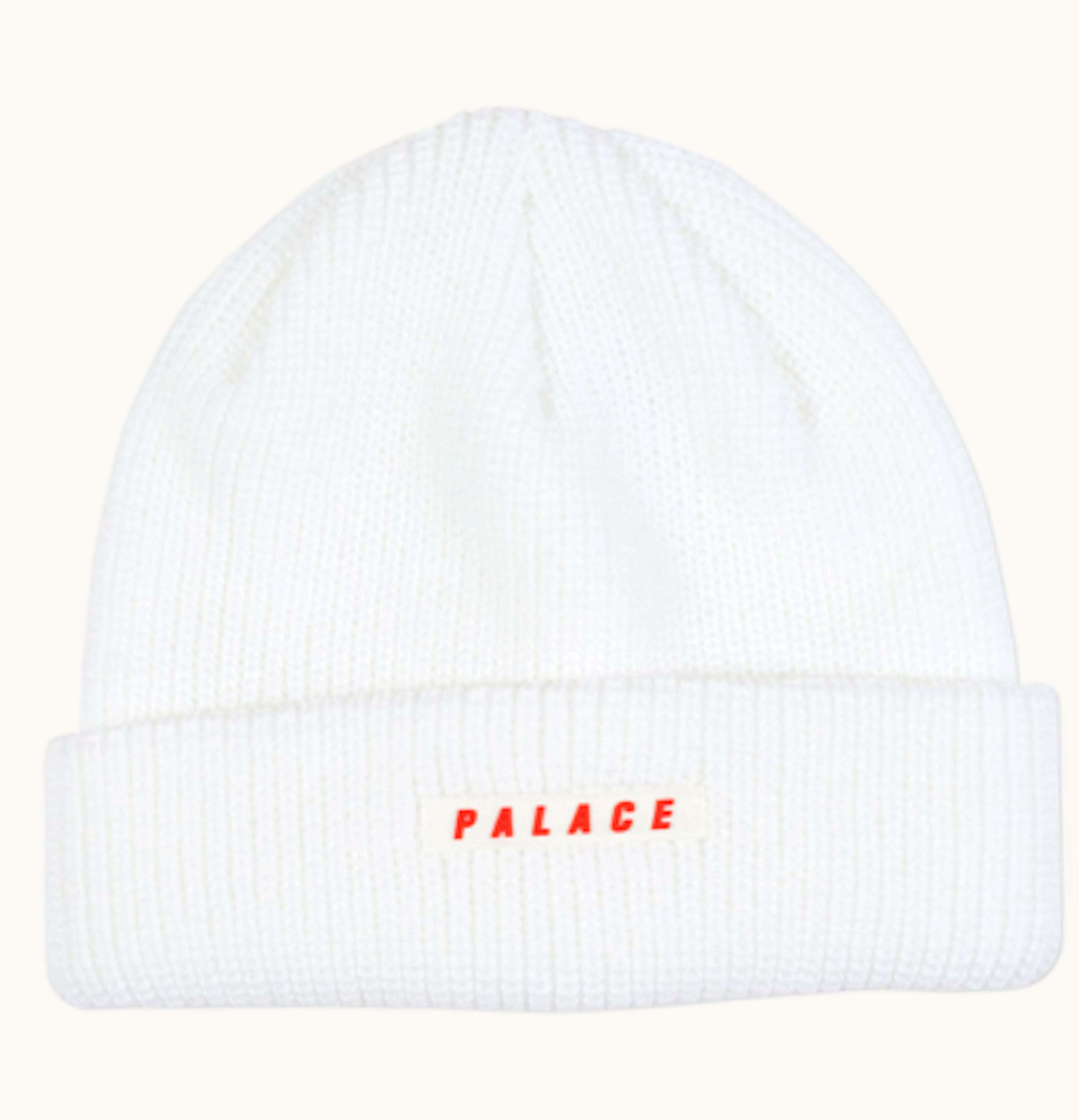 Palace Palace Spaced Beanie White