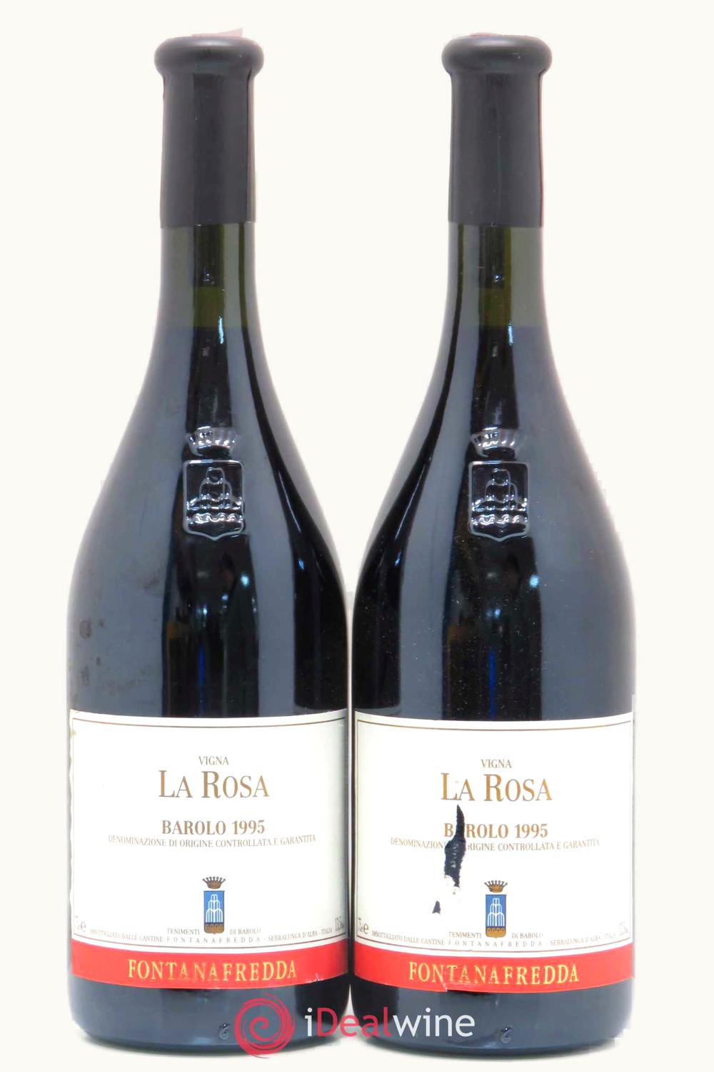 Fontana Fredda VIgna la Rosa DOCG Barolo Piemonte Italy, 1995